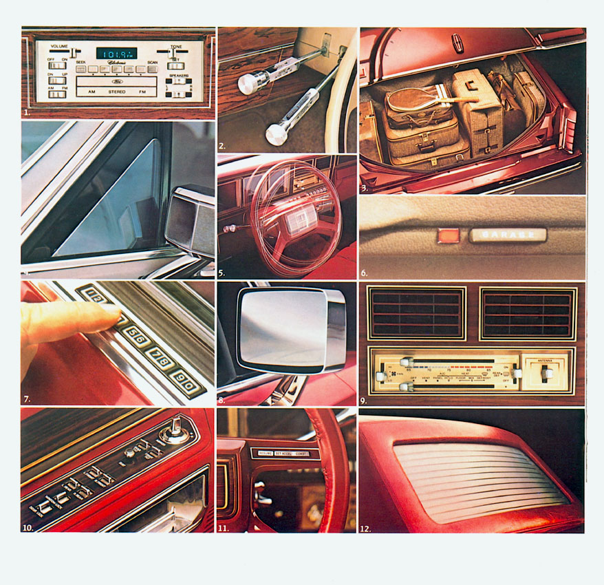 1981 Lincoln Continental Mark VI Brochure Page 16